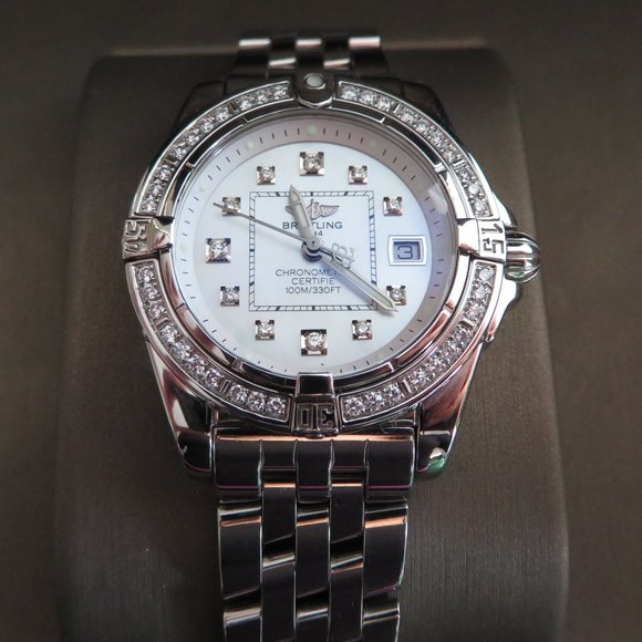 BREITLING COCKPIT Diamond Ladies Watch - Picture 11 of 15